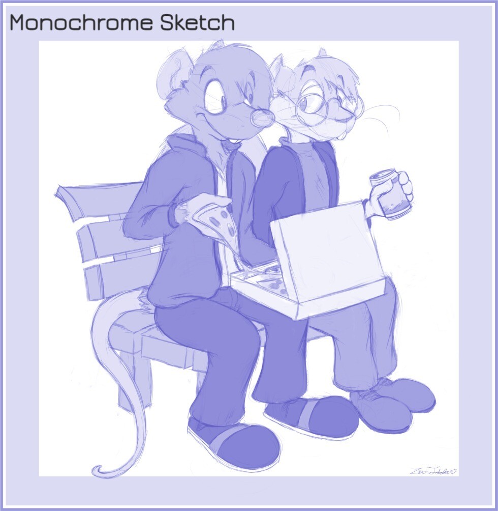 Sketch: Monochrome ($40 - $60)