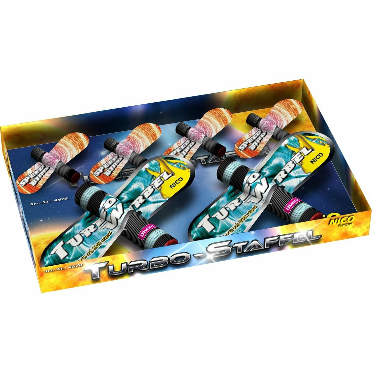 Nico Turbo-Staffel 6er Set