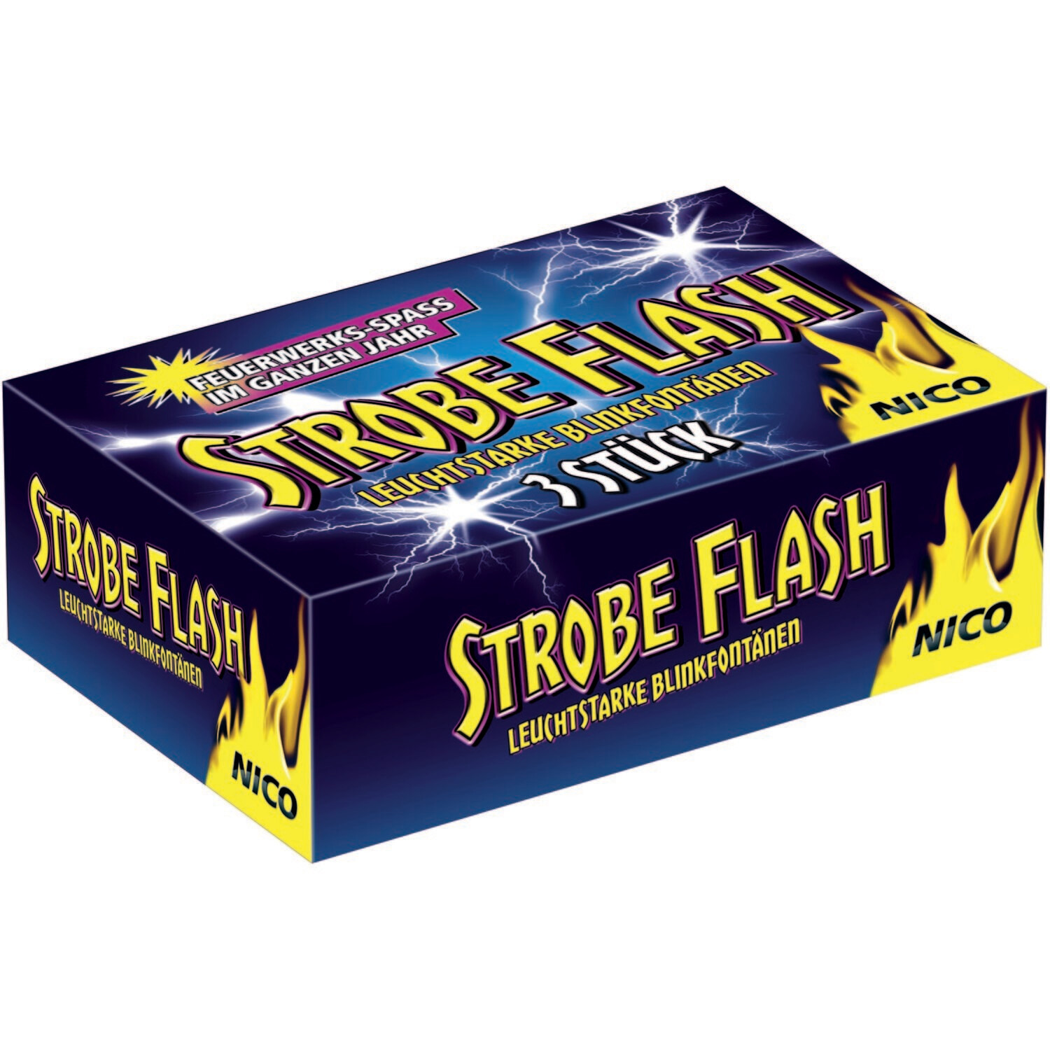 Nico Strobe Flash 3er Schachtel