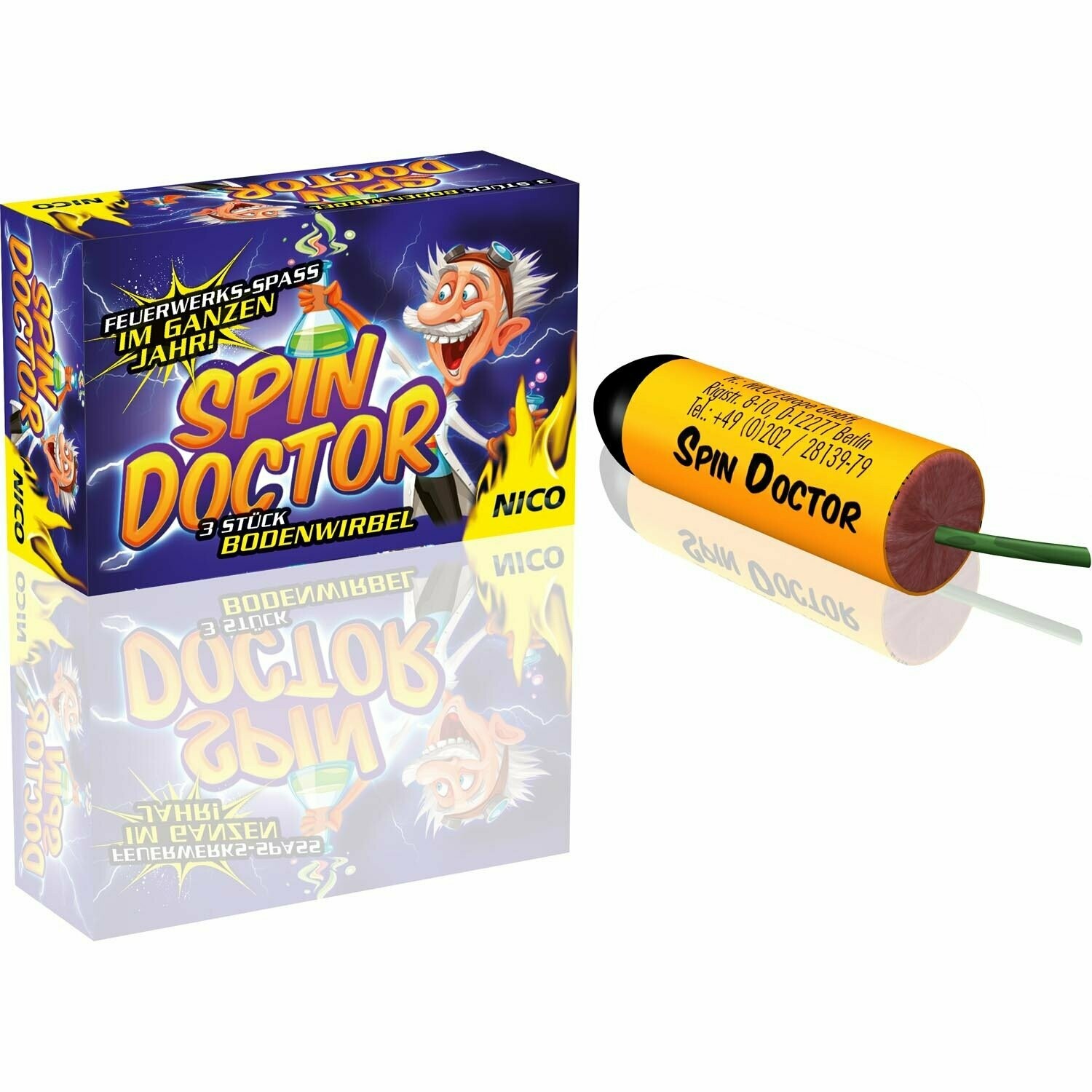 Nico Spin Doctor 3er Schachtel