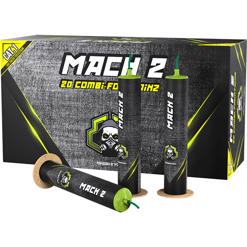 DB Fireworks Mach 2 - Fontänen-Set