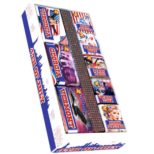 Lesli 4th of July - Set - Batterie-Sortiment Lesli 4th of July - Set - Batterie-Sortiment