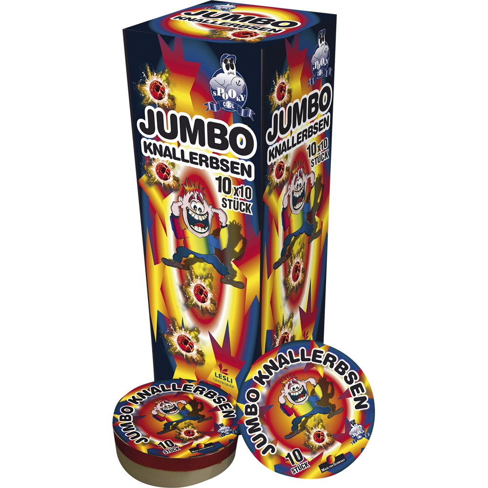 Lesli Jumbo Knallerbsen Dose