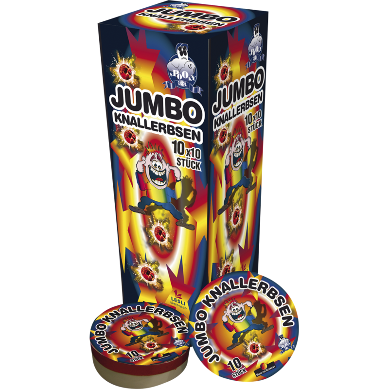 Lesli Jumbo Knallerbsen Dose