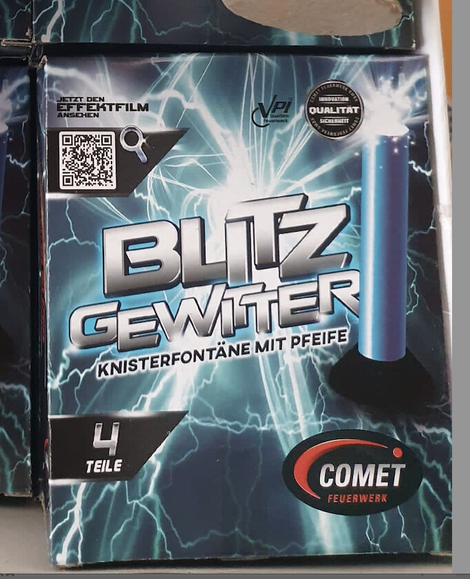 Comet Blitzgewitter 4er Set - Neuheit 2021 Comet Blitzgewitter 4er Set - Neuheit 2021