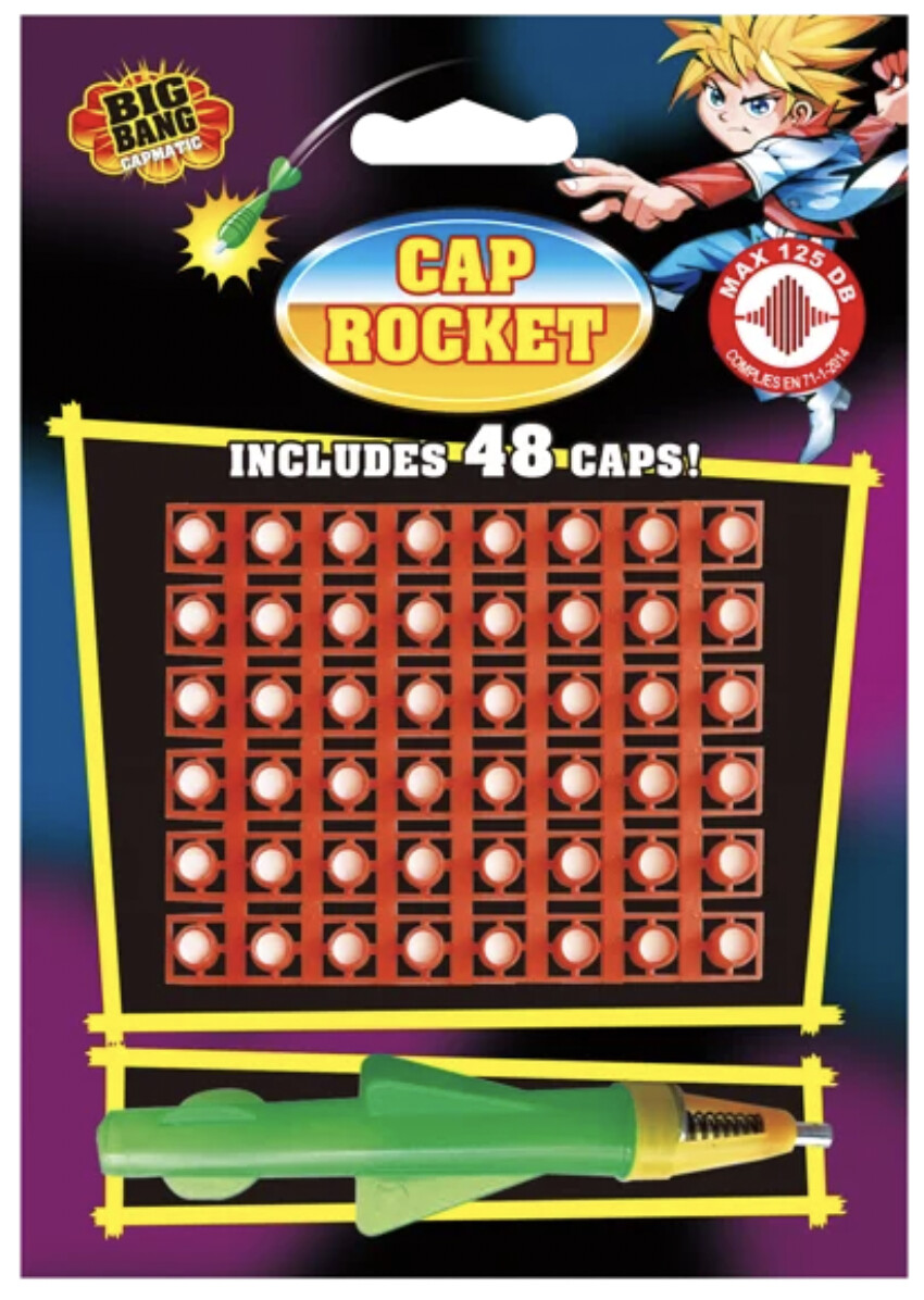 Cap Rocket inkl. 48-Schuss Munition Cap Rocket inkl. 48-Schuss Munition