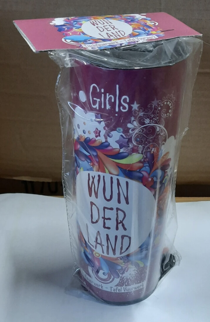 Wunderland Kids Girl Mega Tischbombe