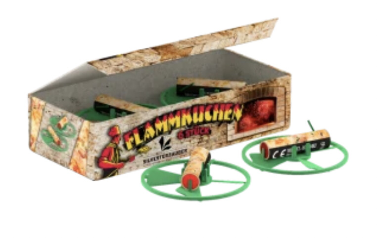 Lesli Flammkuchen Ufo 6er Set