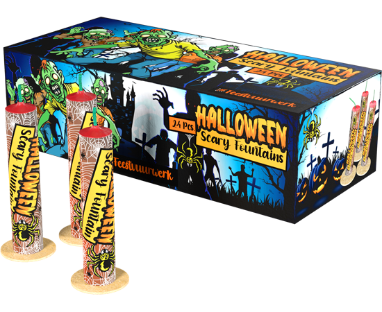 Lesli Scary Fountains - Fontänen Set Halloween Lesli Scary Fountains - Fontänen Set Halloween