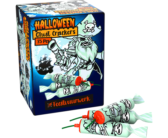 Lesli Ghost Crackers - Knatter Geister Halloween
