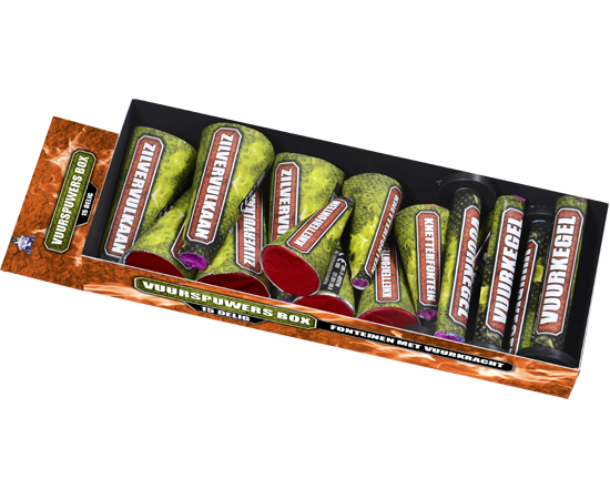 Lesli Vuurspuwers Box - Fontänen Set