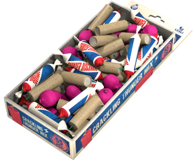 Lesli Crackling Thunder Mix - 55er Packung Lesli Crackling Thunder Mix - 55er Packung