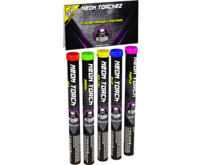 DB Fireworks Neon Torchez 5er Pack