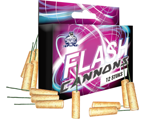 Lesli Flash Cannons 12er Paket