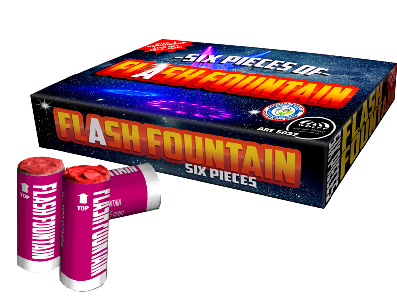 Wolff Vuurwerk Flash Fountain 6er Set Wolff Vuurwerk Flash Fountain 6er Set