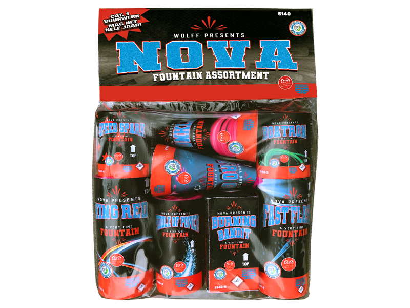 Wolff Vuurwerk Nova - Jugendsortiment Wolff Vuurwerk Nova - Jugendsortiment