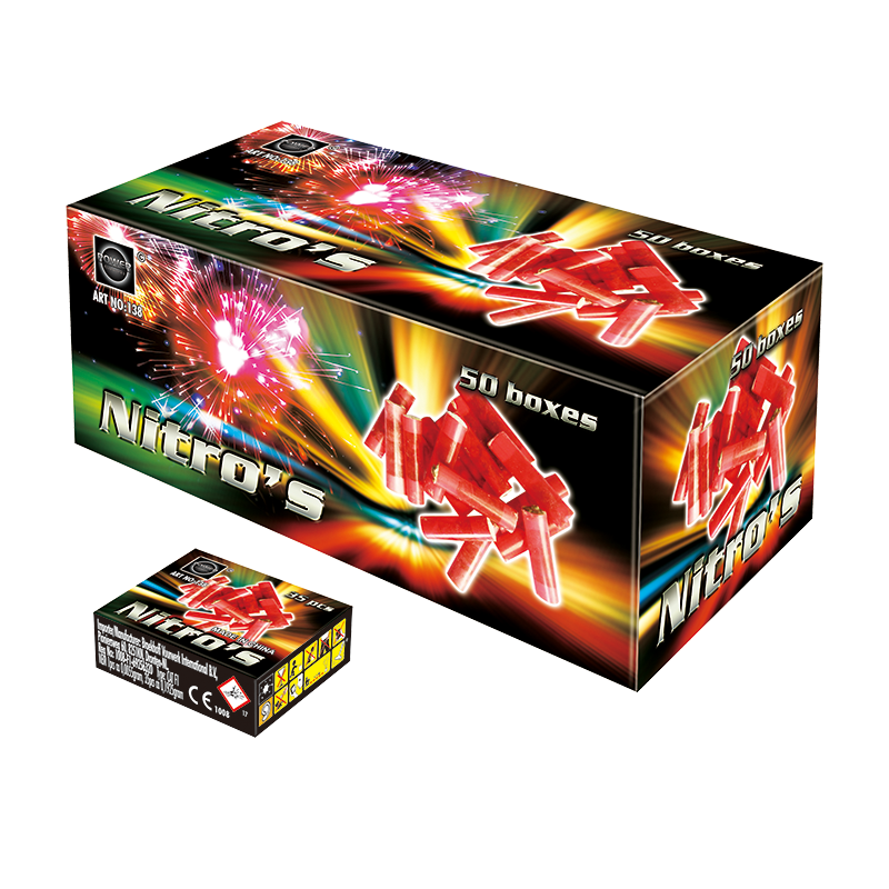 Broekhoff Nitro's Zylindrische Knallerbsen