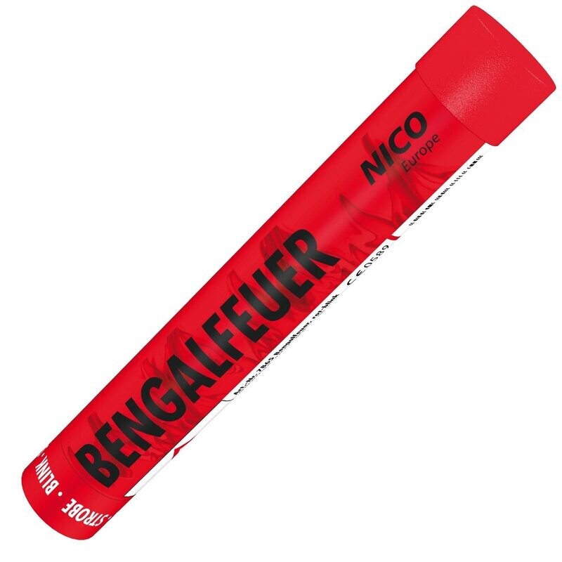 Nico Bengalfeuer einzeln - rot Nico Bengalfeuer einzeln - rot