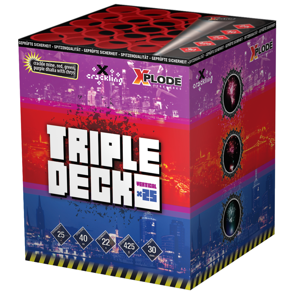 Xplode Triple Deck