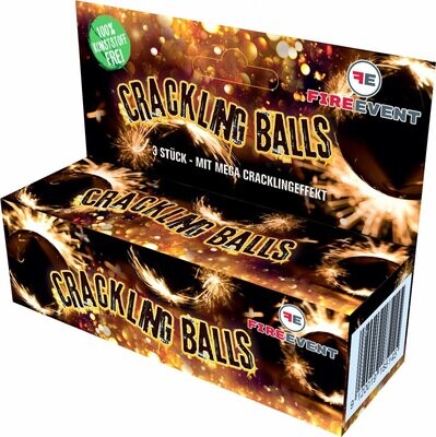 Fireevent Crackling Balls 3er Schachtel