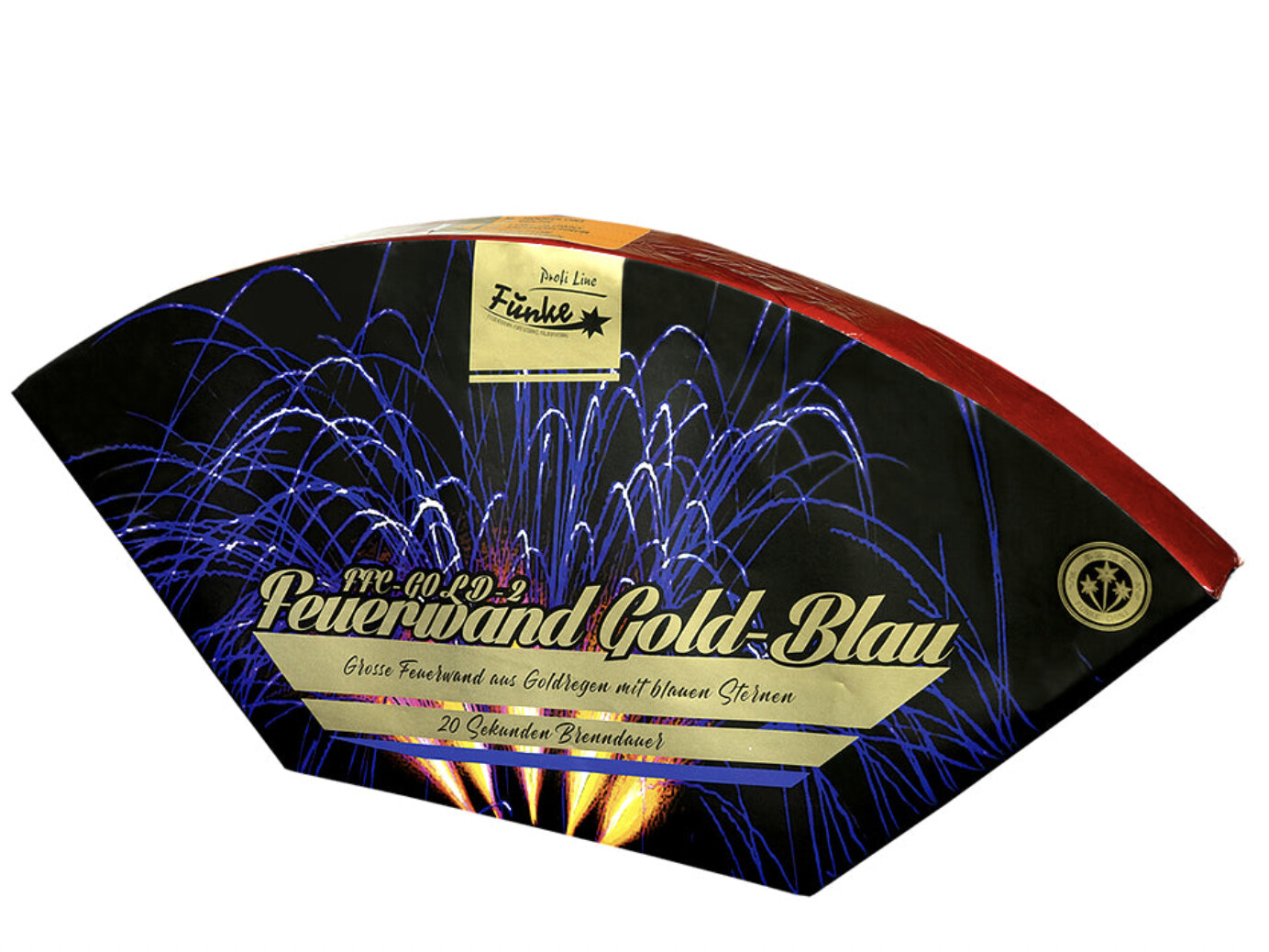 Funke Feuerwand Gold-Blau Funke Feuerwand Gold-Blau