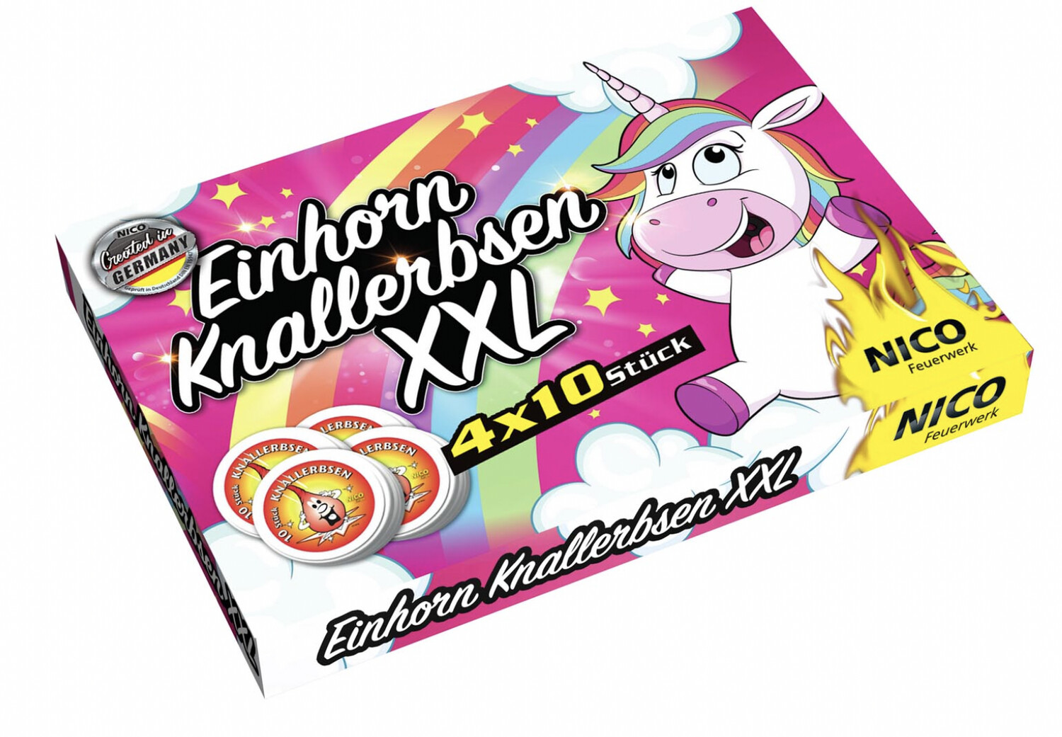 Nico Einhorn-Knallerbsen XXL F1