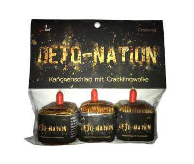 Pyroland Deto-Nation 3er Pack kubische Kanonenschläge Pyroland Deto-Nation 3er Pack kubische Kanonenschläge