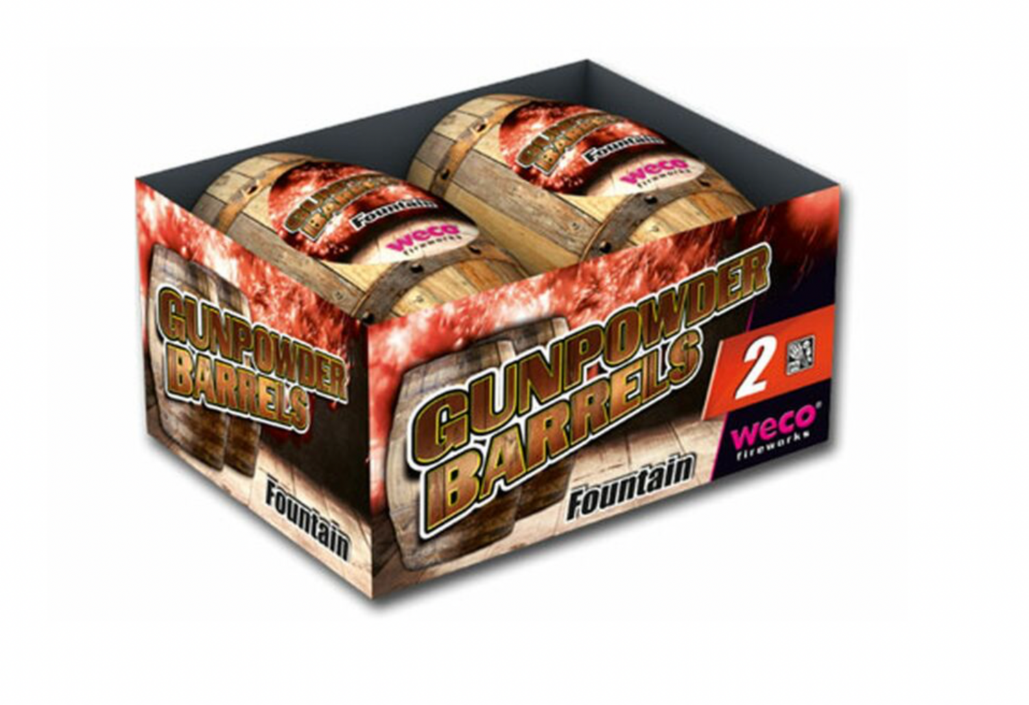 Weco Gunpowder Barrels