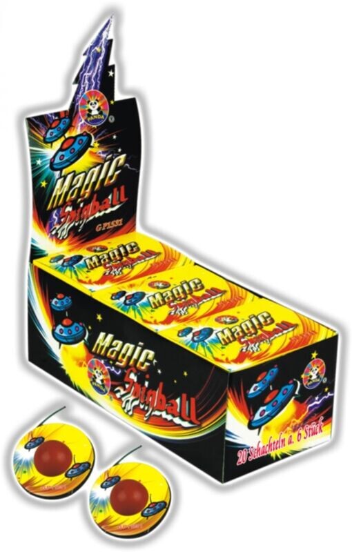 Panda Magic Spinball 6er-Schachtel Panda Magic Spinball 6er-Schachtel