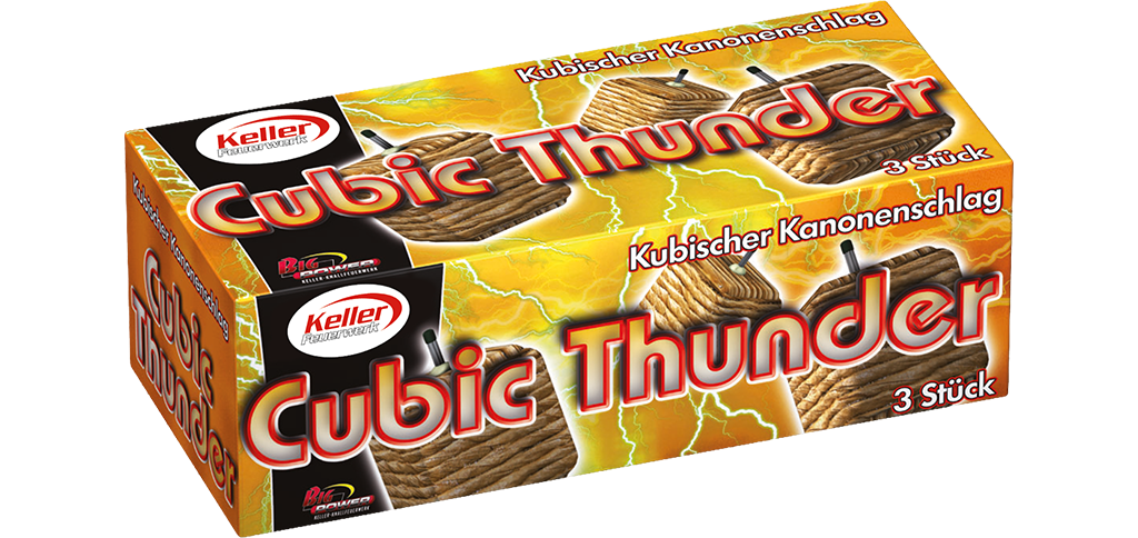 Keller Cubic Thunder 3er Schachtel