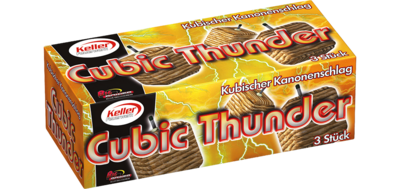 Keller Cubic Thunder 3er Schachtel