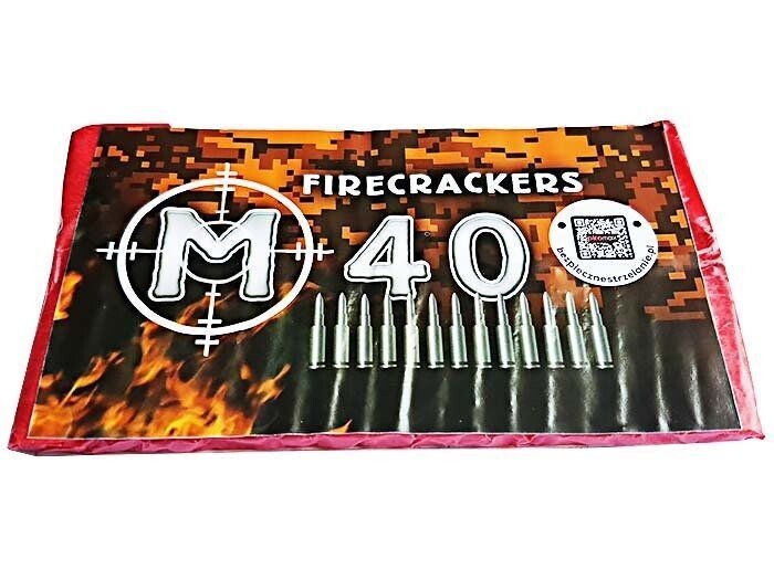 Piromax M40 Firecrackers Knallkette 10er