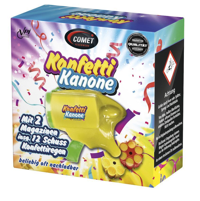 Comet Konfetti Kanone - Confetti Pistole