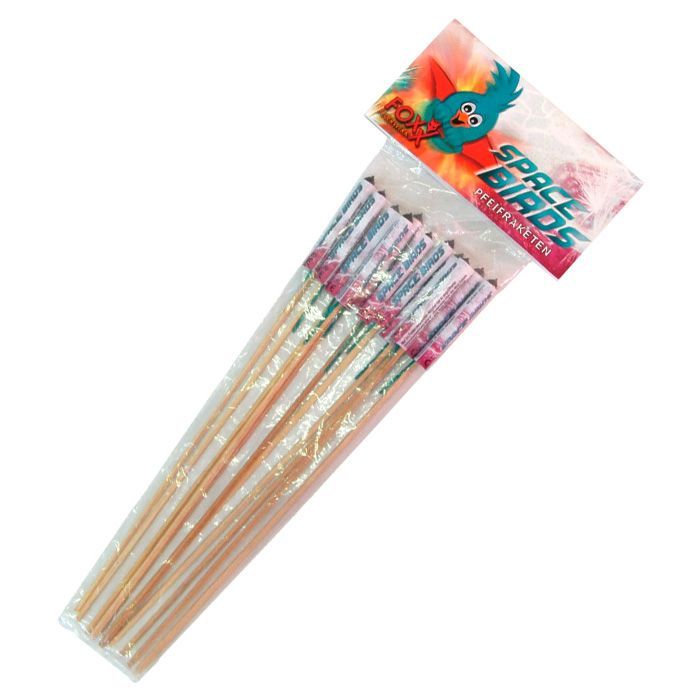 Foxx Space Birds Mini-Pfeif-Rakete