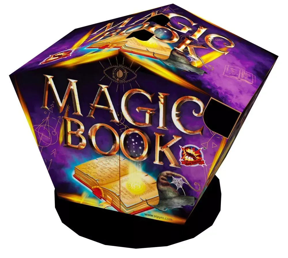 SRPYRO Magic Book Fontäne Brunnen