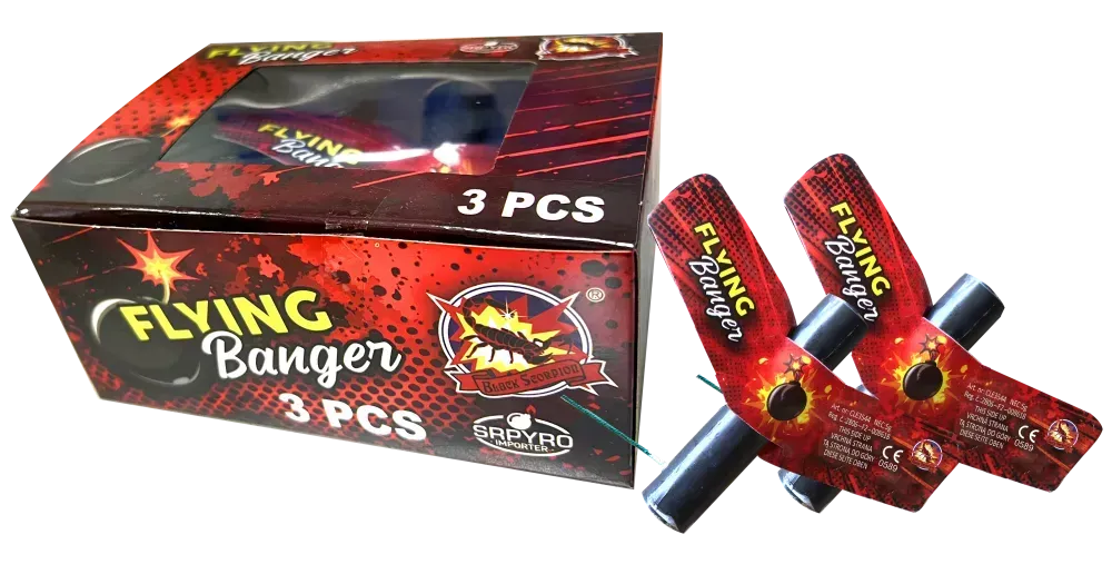 SRPYRO Flying Banger 3er - Fliegender Knaller