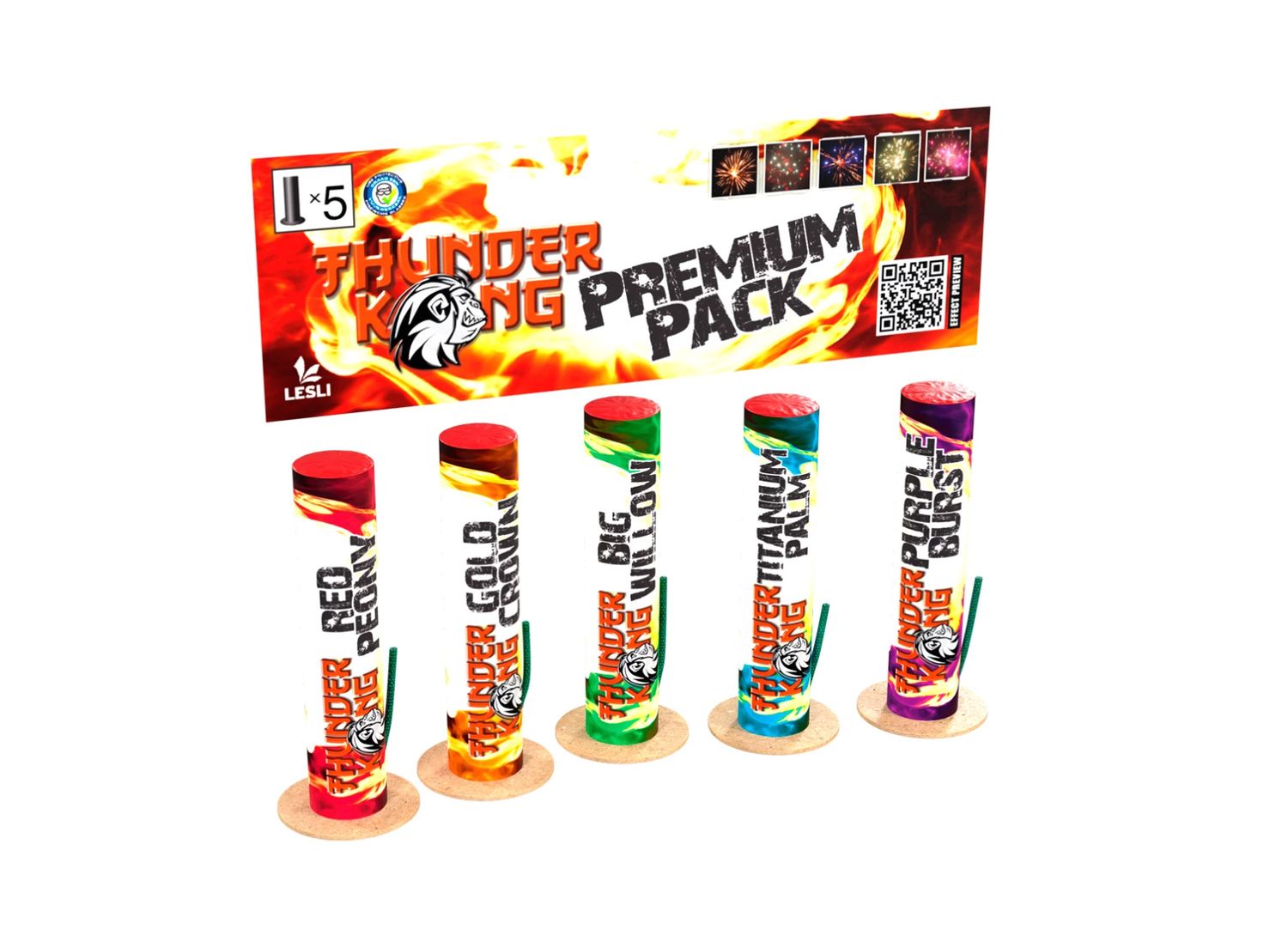 Lesli Thunder Kong Premium Pack Lesli Thunder Kong Premium Pack