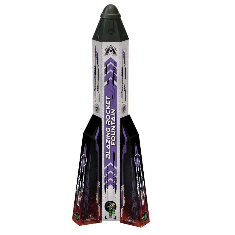 Blazing Rocket Fountain Magnum F2