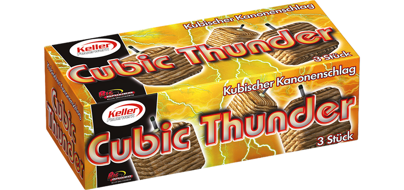 Keller Cubic Thunder 3er Schachtel
