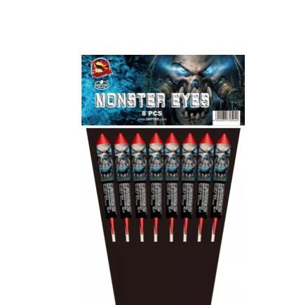 SRPYRO Monster Eyes Raketensortiment