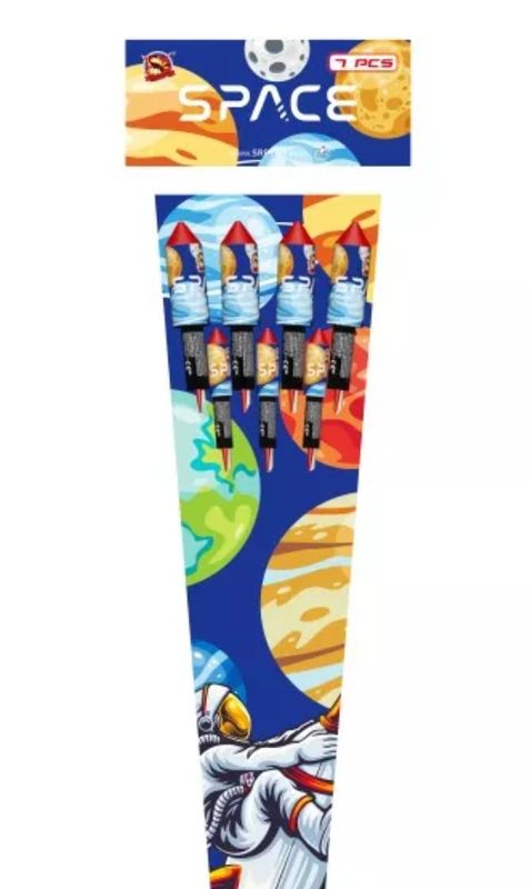 SRPYRO Space Raketen 7 Stück - F3