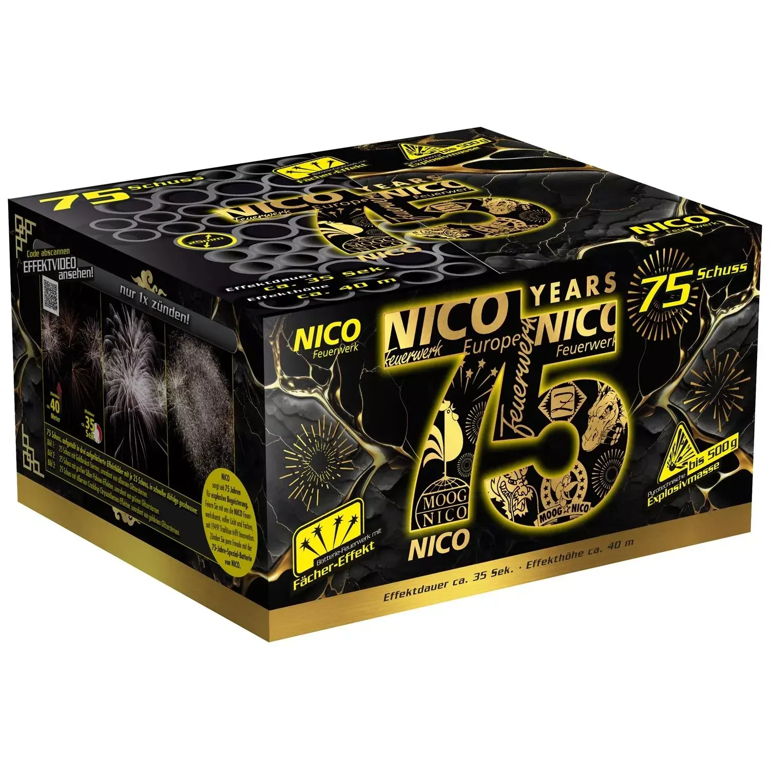 75 Jahre NICO, 75 Schuss
