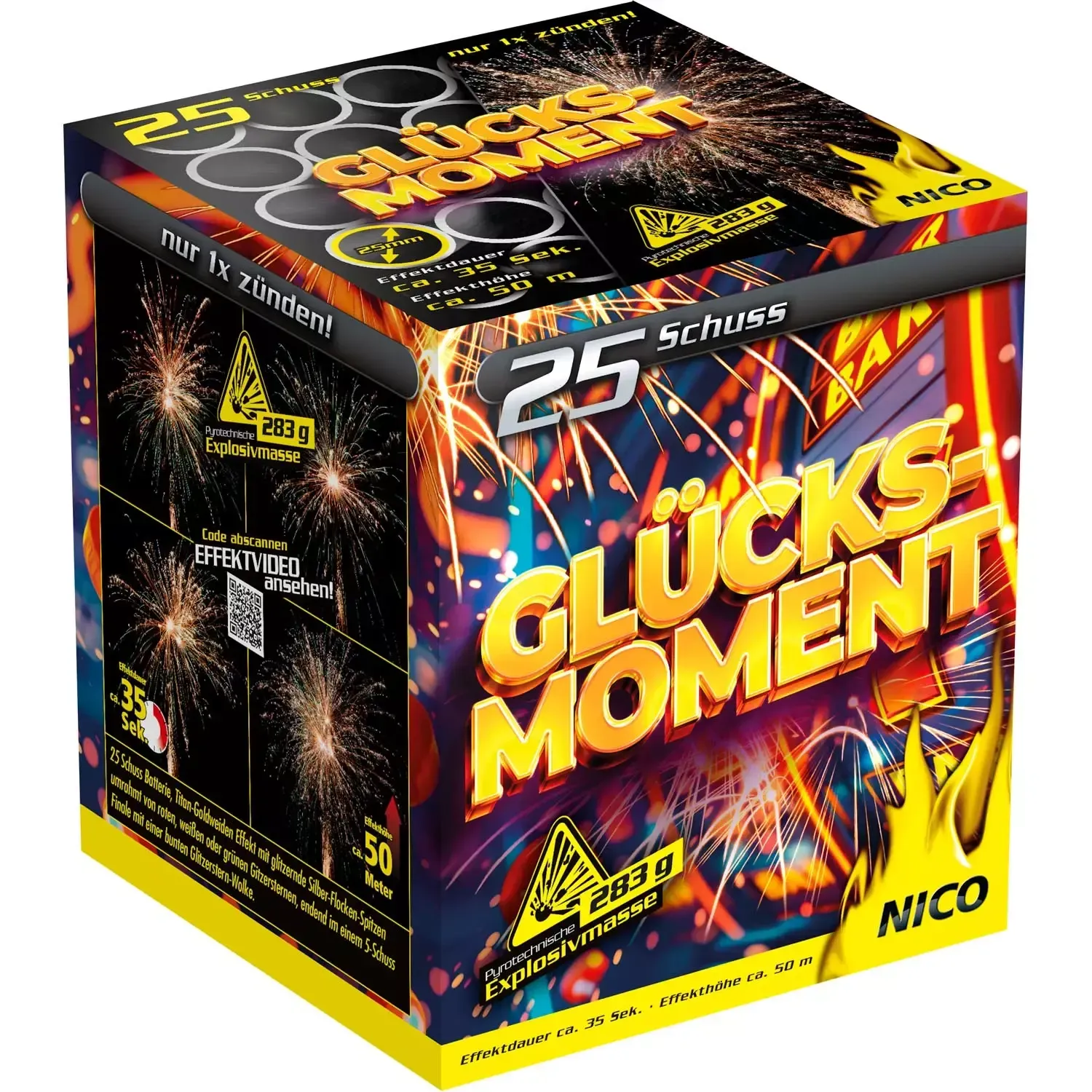 Glücksmoment, 25 Schuss Nico