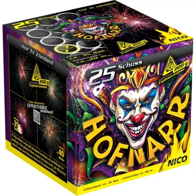 Hofnarr, 25 Schuss Nico