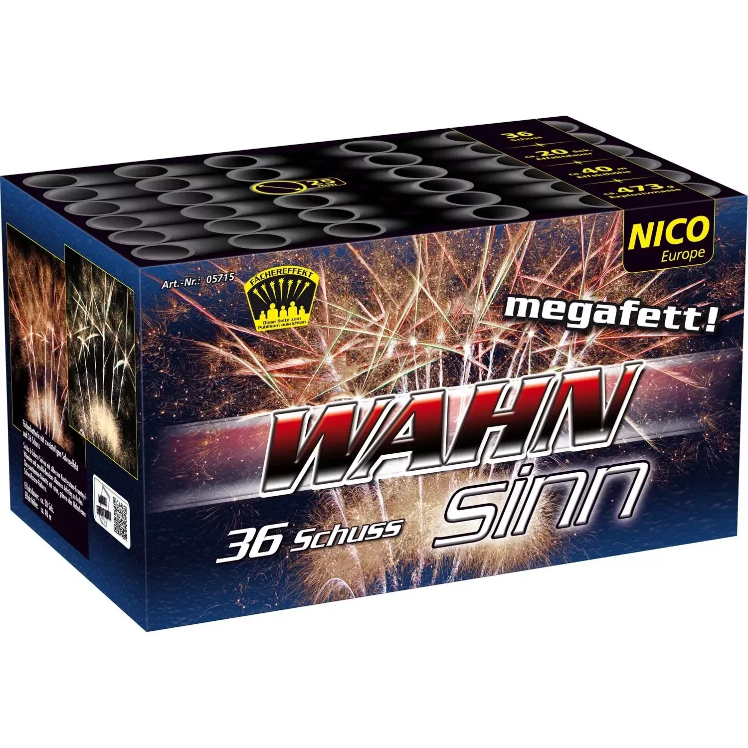 WAHNsinn, 36 Schuss. Nico