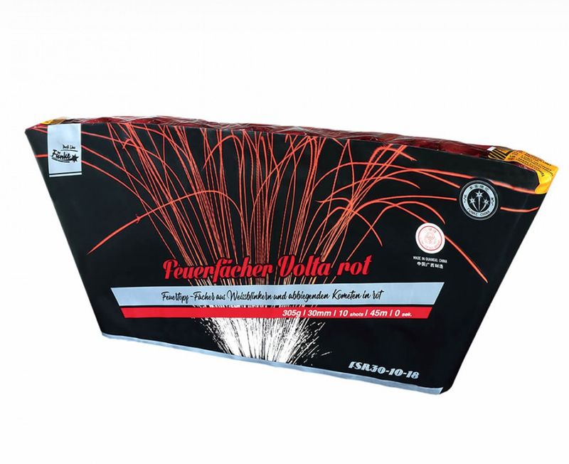 Funke Argento Feuerfächer Volta rot