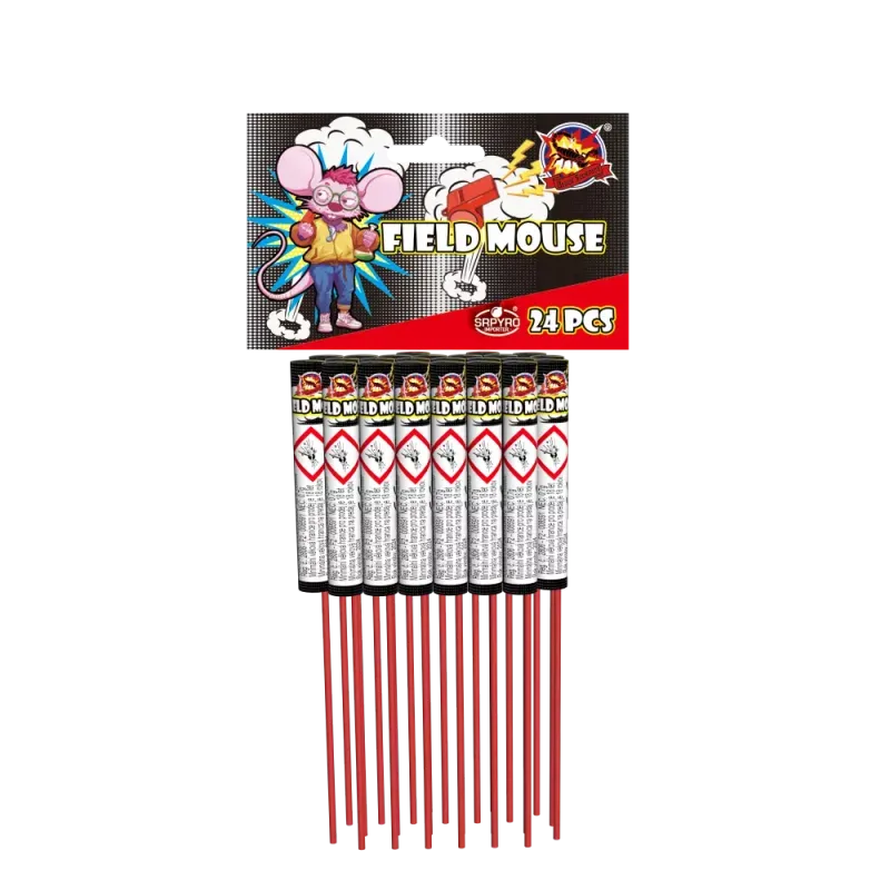 SRPYRO Field Mouse - Pfeif-Fontäne am Stiel