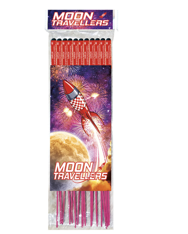 Broekhoff Moon Travellers 2.0 - 20er Beutel Mini-Pfeif-Raketen Broekhoff Moon Travellers 2.0 - 20er Beutel Mini-Pfeif-Raketen