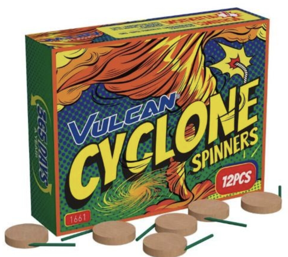 Vulcan Cyclone Spinners Vulcan Cyclone Spinners