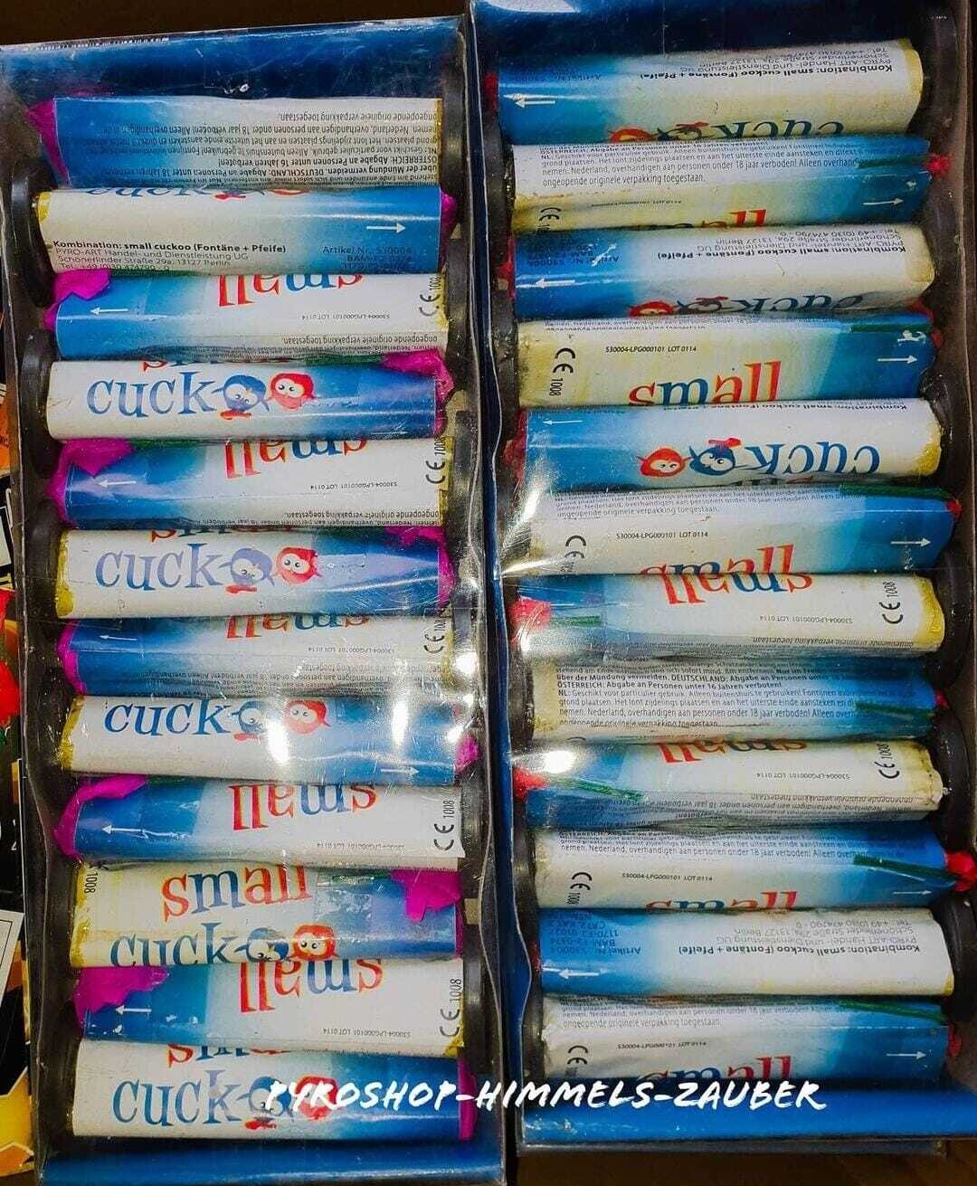 Pyroart Small Cuckoo 12er Schachtel Pyroart Small Cuckoo 12er Schachtel